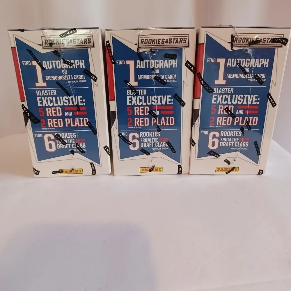 2022 Rookies & Stars Blaster Box Lot Of (3) Kenny Pickett, Drake London